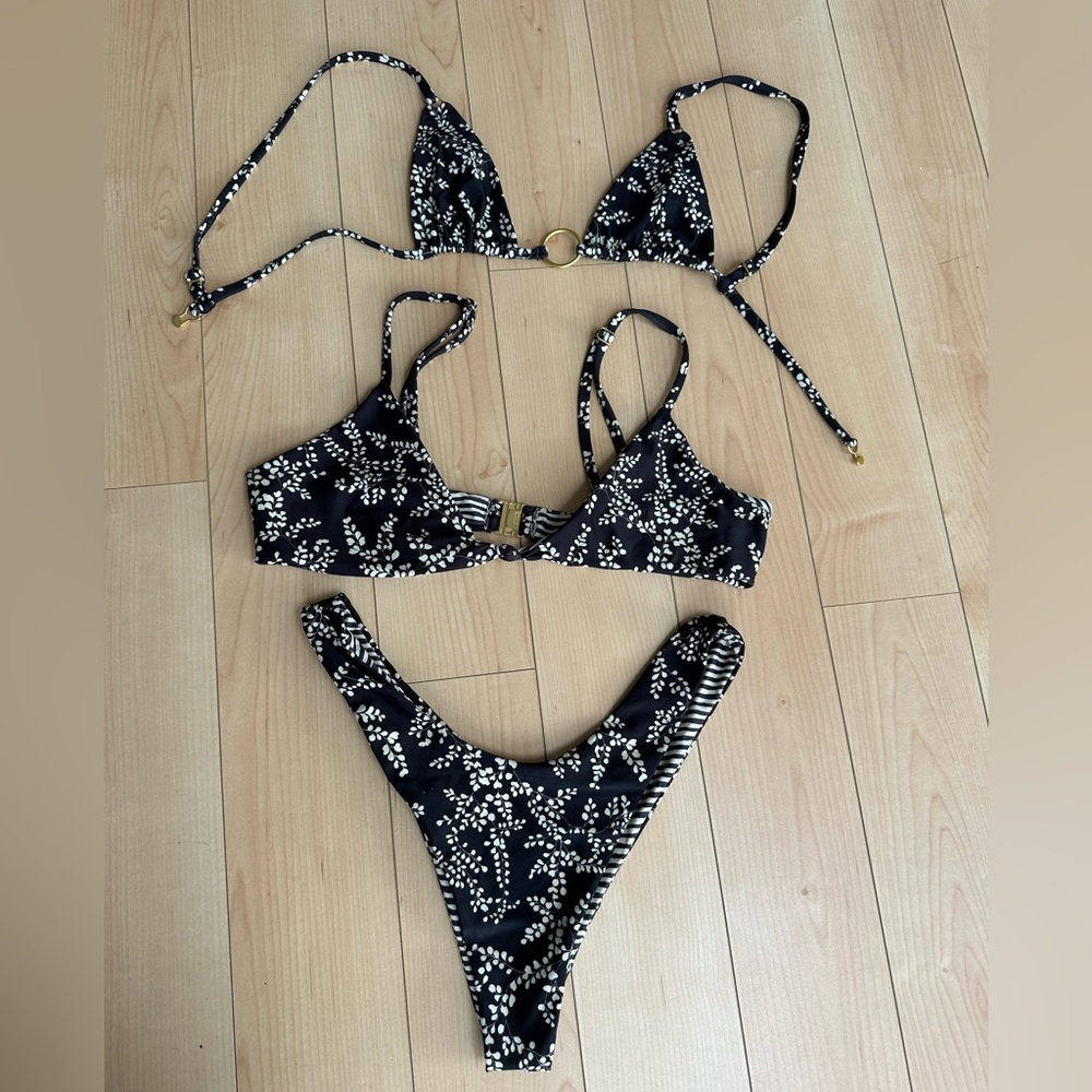 Rove bikini set Black Jarden Minx Acacia Swimwear